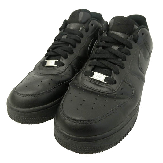 NIKE ナイキ 20AW CW2288-001 Air Force 1 Low 07 Black エアフォース ロー スニーカー ブラック系 27.5cm【中古】