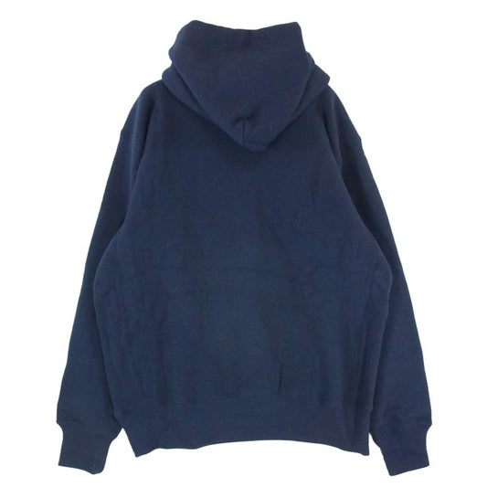 Champion チャンピオン C3-Y132 REVERSE WEAVER リバース ウィーブ プルオーバー スウェット パーカー ネイビー系 XXL【中古】