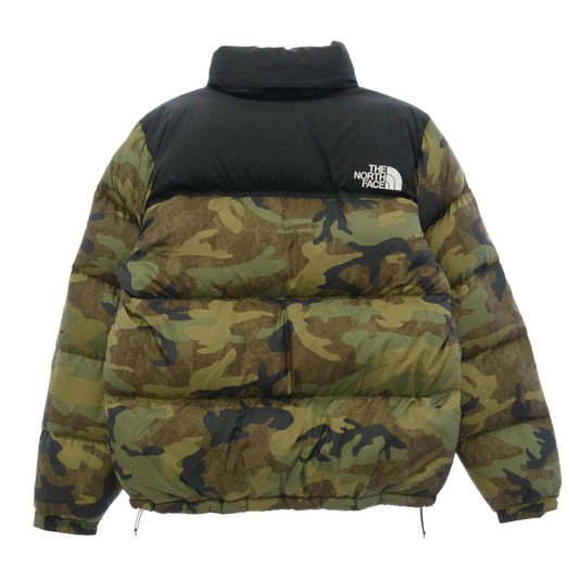 THE NORTH FACE ノースフェイス 22AW ND92235 NOVELTY NUPTSE JACKET ノベルティ ヌプシ カモフラージュ 迷彩柄 ダウン ジャケット マルチカラー系 XL【中古】