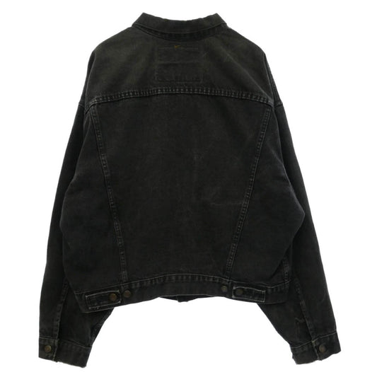 Levi's リーバイス オリジナル 90s 70598 ブラックデニム ジャケット ブラック系 L【中古】