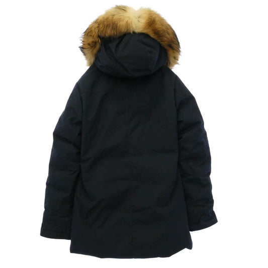 Pyrenex ピレネックス HM0050 ANNECY FUR アヌシー ファー付き ダウン ジャケット ブラック系 S【中古】