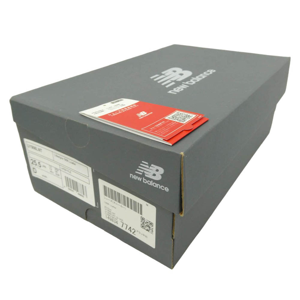 NEW BALANCE ニューバランス U1906LNT 1906 ローファータイプ スニーカー ブラック系 25.5cm【美品】【中古】