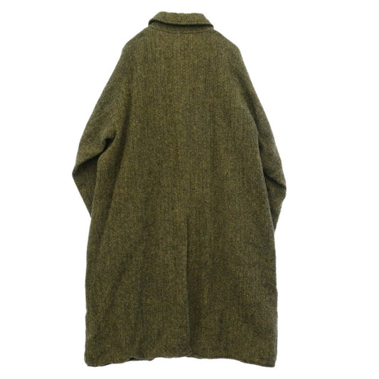 シェヴィダレンク COAT BOBI HARRIS TWEED FRIDAY ボビコート ハリスツイード フライデー ヘリンボーン ウール コート カーキ系 3【中古】