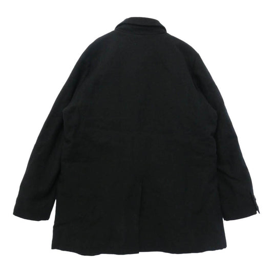 Paul Harnden ポールハーデン Double Breasted Jacket ウールリネン ダブルブレスト ジャケット ブラック系 XL【中古】