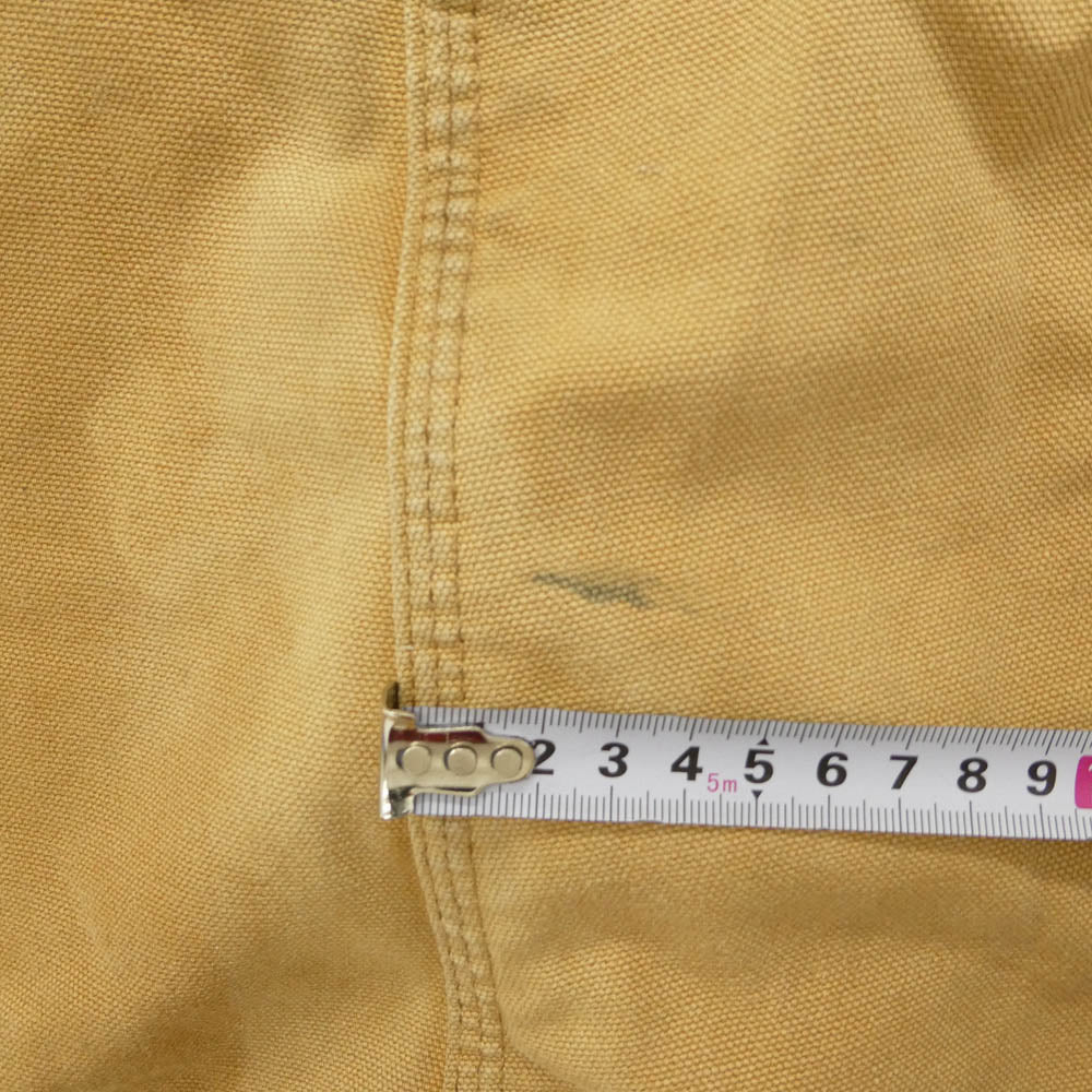Carhartt カーハート ダック キルトライニング ツナギ オールインワン ライトブラウン系【中古】