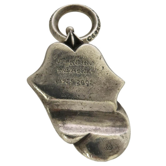 CHROME HEARTS クロムハーツ(原本無) LIPSTONGUE PENDANT リップアンドタン ペンダント トップ シルバー系【中古】