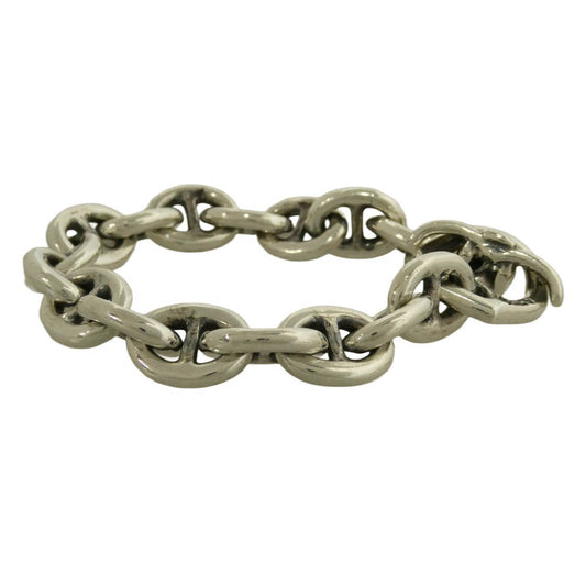 BILL WALL LEATHER ビルウォールレザー BEAMS ビームス BEAMS EXCLUSIVE Mixed Boat Link Bracelet ミックスボートリンク ブレスレット シルバー系【中古】