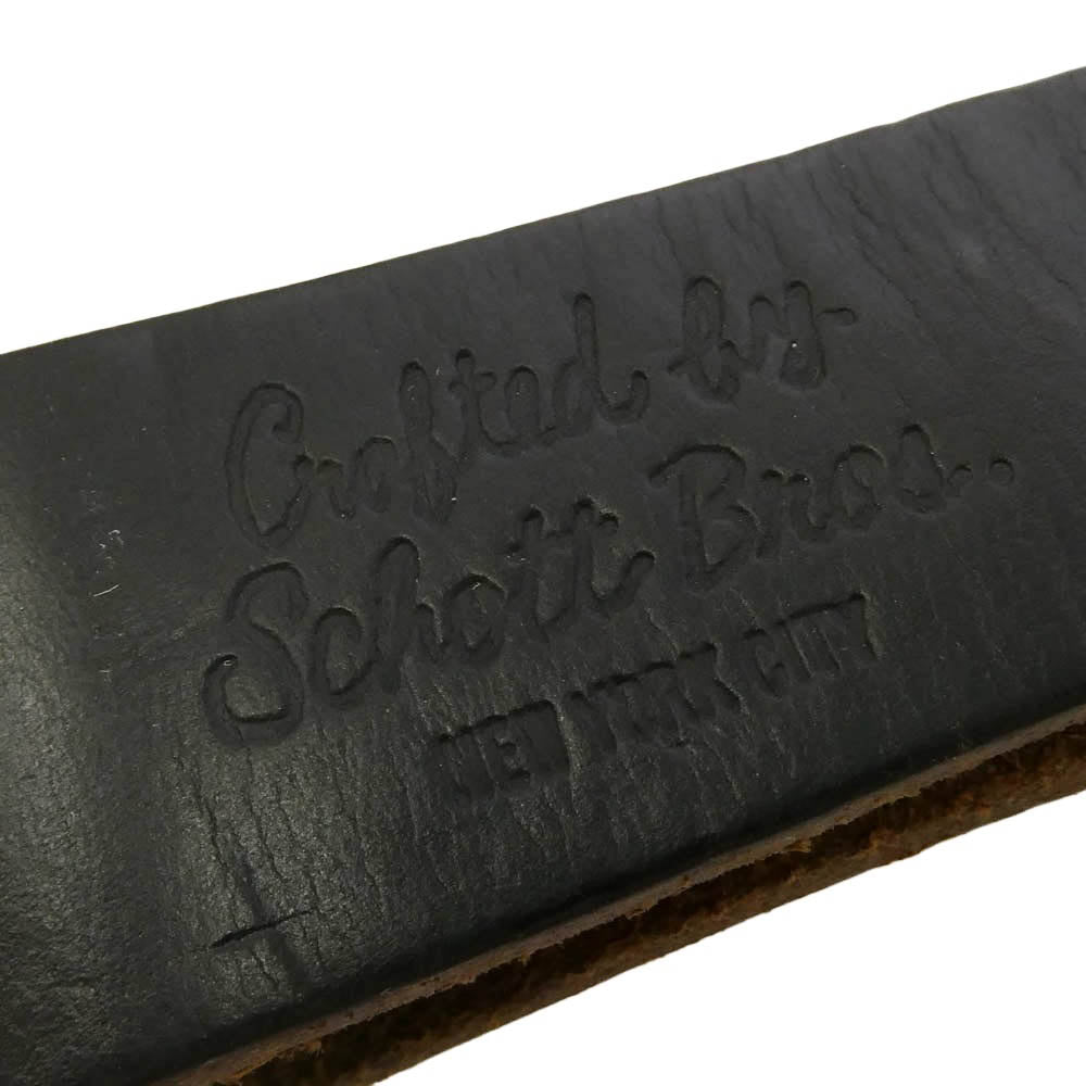 schott ショット PERFECT WALLET パーフェクトウォレット HORWEEN クロムエクセル レザー トラッカー ウォレット ブラック系【中古】