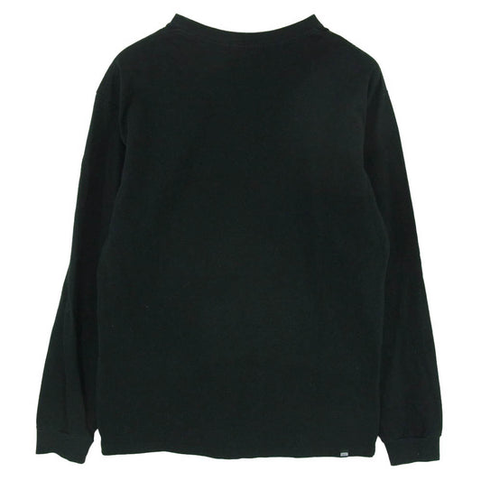 HYSTERIC GLAMOUR ヒステリックグラマー 25AW 02253CL04 HYSTERIC NOISE グラフィック プリント コットン 長袖 Tシャツ ロンT カットソー ブラック系 M【中古】