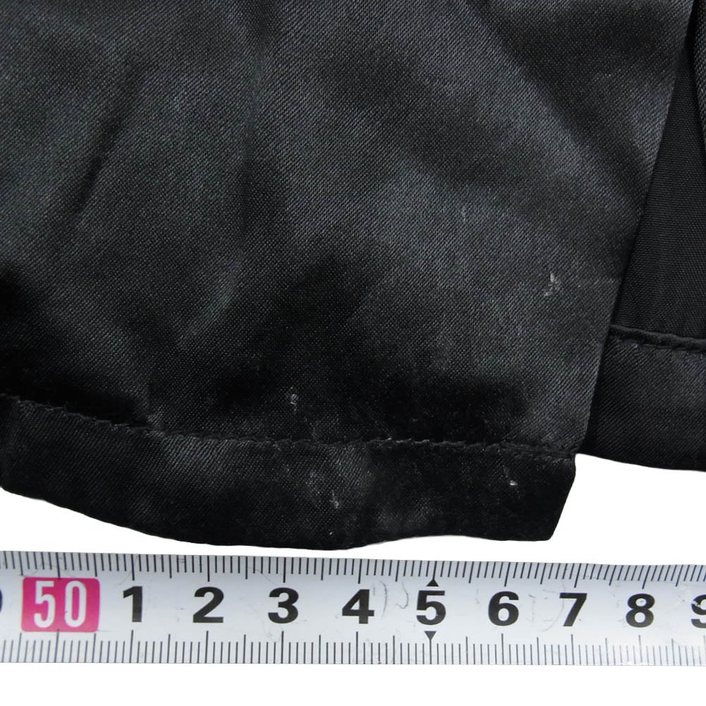 HYSTERIC GLAMOUR ヒステリックグラマー 24SS 02241AH14 BLACK PANTHER ブラックパンサー ロゴ 刺繍 レーヨン 長袖 オープンカラー スーベニアシャツ ブラック系 M【中古】