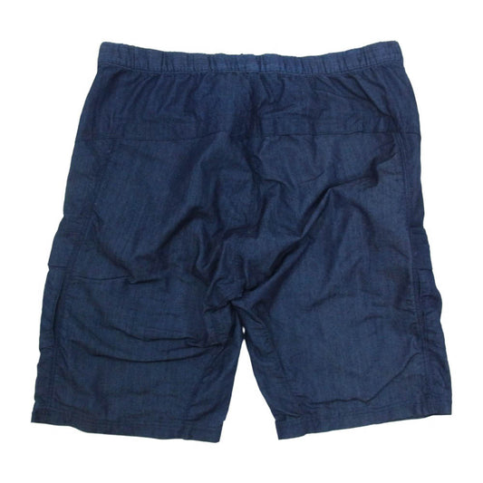 THE NORTH FACE ノースフェイス 21SS NB42126 Nylon Denim Class V Cargo Short ナイロン デニム クラス ファイブ カーゴ ショーツ ショートパンツ ネイビー系 M【中古】