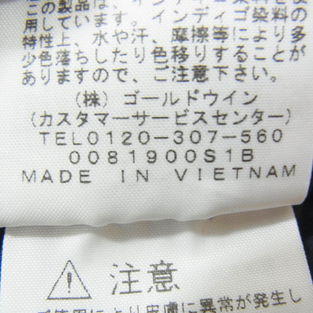 THE NORTH FACE ノースフェイス 21SS NB42126 Nylon Denim Class V Cargo Short ナイロン デニム クラス ファイブ カーゴ ショーツ ショートパンツ ネイビー系 M【中古】