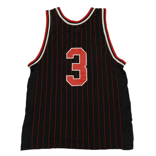 Supreme シュプリーム 16SS Crossover Basketball Jersey クロスオーバー バスケットボール ジャージ タンクトップ ノースリーブ ストライプ レッド系 ブラック系 M【中古】