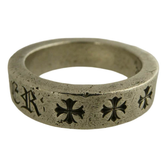 CHROME HEARTS クロムハーツ(原本無) 6mm SPACER FOREVER フォーエバー スペーサー リング シルバー系 約21.5号【中古】
