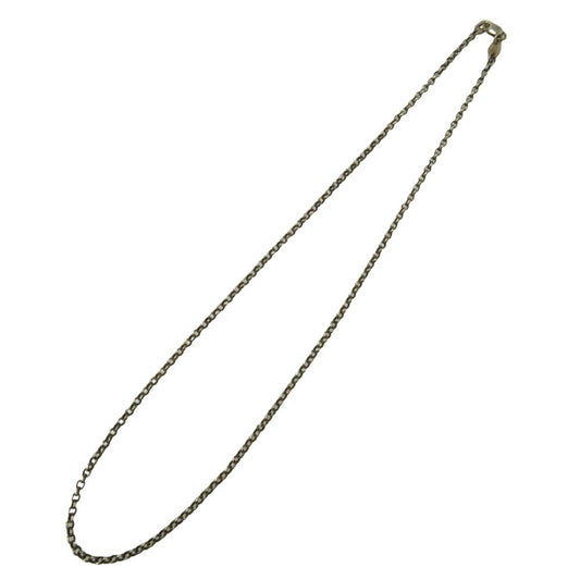 CHROME HEARTS クロムハーツ(原本無) 16inch NECKCHAIN R16 ロールチェーン ネックレス シルバー系【中古】
