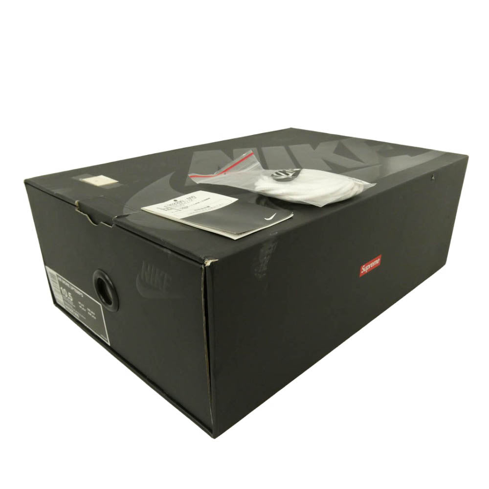 Supreme シュプリーム NIKE ナイキ 902290-600 フェイクバスターズ鑑定済 NIKE Air More Uptempo White/Red ナイキ エアモアアップテンポ スニーカー エンジ系 ホワイト系 28.5cm【新古品】【未使用】【中古】