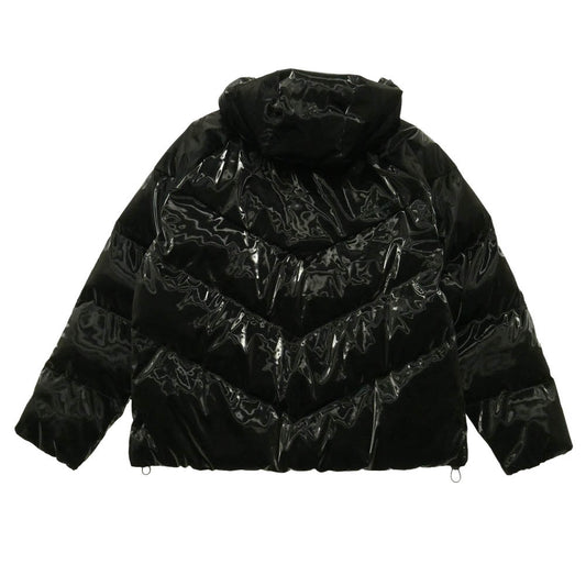 NIKE ナイキ IH8009-010 W NSW Therma-FIT Shine Padded Jacket サーマフィット シャイン パデッド ジャケット ブラック系 L【美品】【中古】