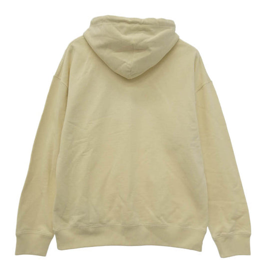 LOEWE ロエベ 23SS HB44Y24X04 ハウルの動く城 カルシファー レザーパッチ フーディ プルオーバー パーカー オフホワイト系 XS【美品】【中古】