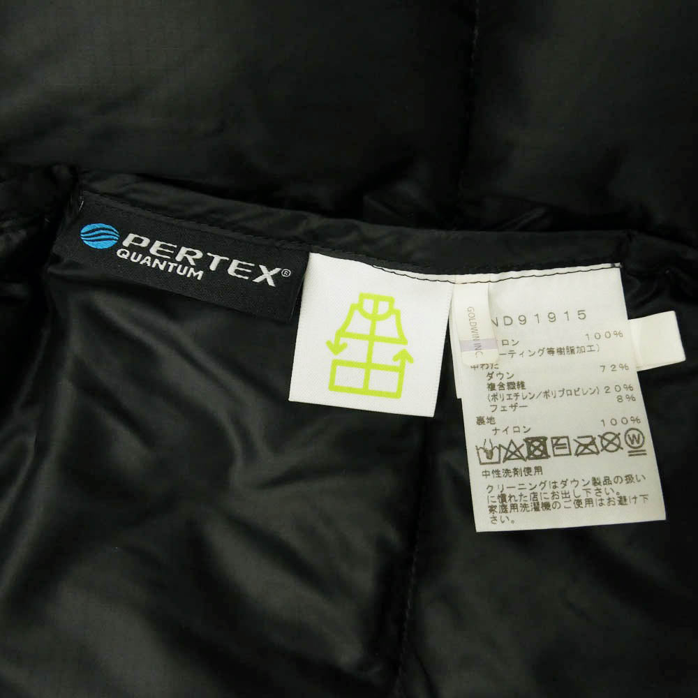 THE NORTH FACE ノースフェイス ND91915 Belayer Parka GORE-TEX GTXビレイヤー パーカ ゴアテックス ダウン ジャケット ブラック系 L【中古】