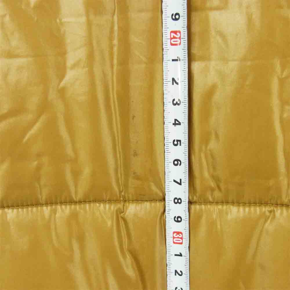 ウエストライド ダウンベスト ゴールド系 M【中古】