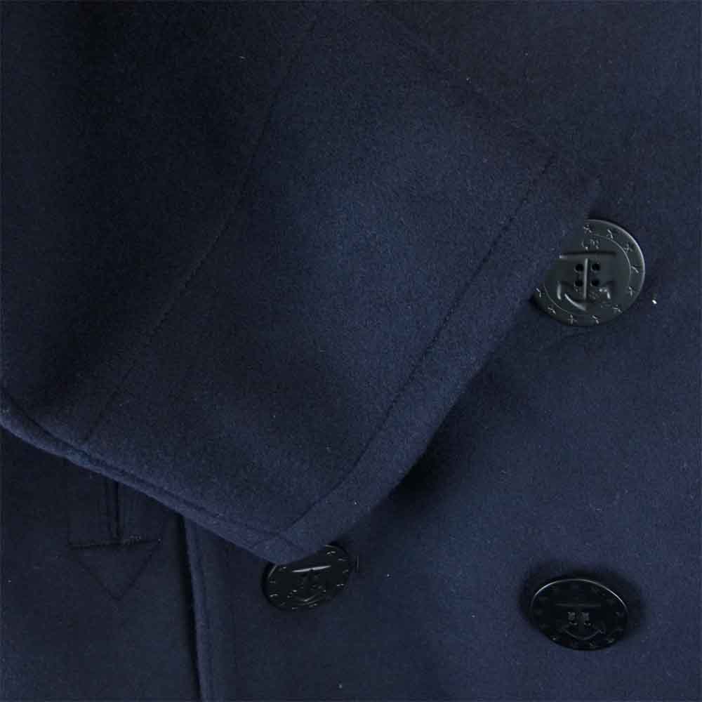 アナトミカ 19AW 530-522-04 Pコート ウール Pea Coat 海軍 USN スターボタン ネイビー系 ネイビー系 40【新古品】【未使用】【中古】