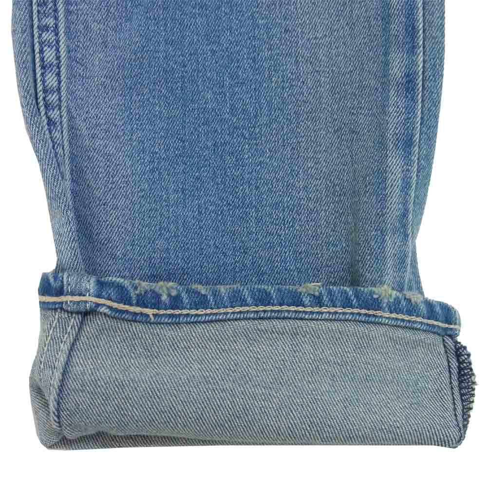TMT ティーエムティー 16SS TPT-S16EC02 ブッシュ ビンテージ ストレッチ テーパード デニム ブルー系 M【中古】