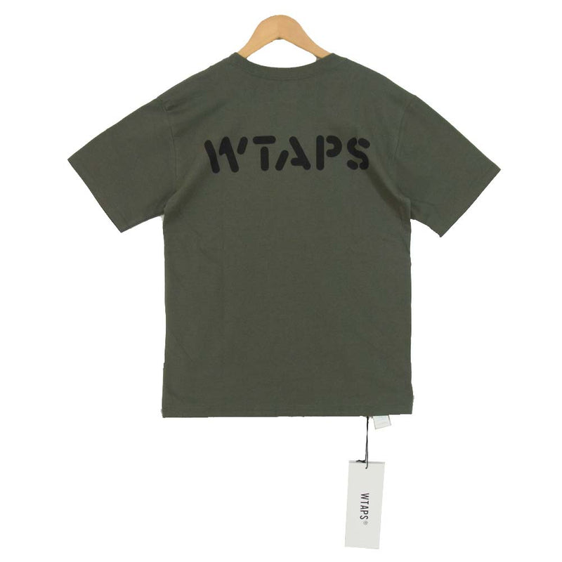 WTAPS Tシャツ① 美品 OLIVE DRAB