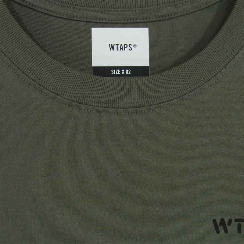 WTAPS WARFARE SS Tシャツ オリーブ スポット