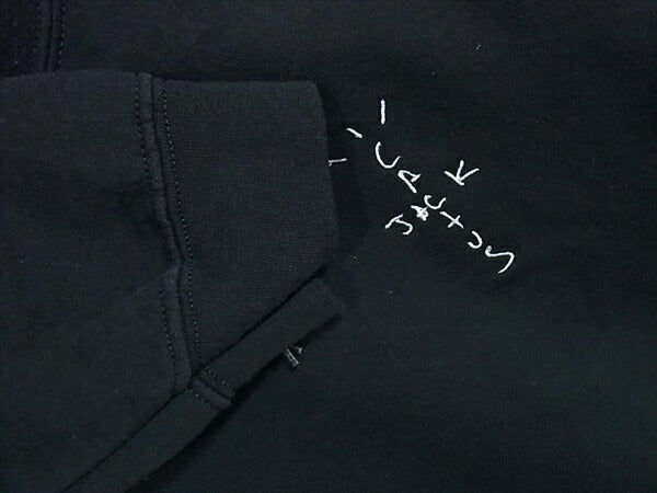 トラビス スコット TSCJ-HS69-1 未使用 クラックド フーディ パーカー 黒系 S【新古品】【未使用】【中古】