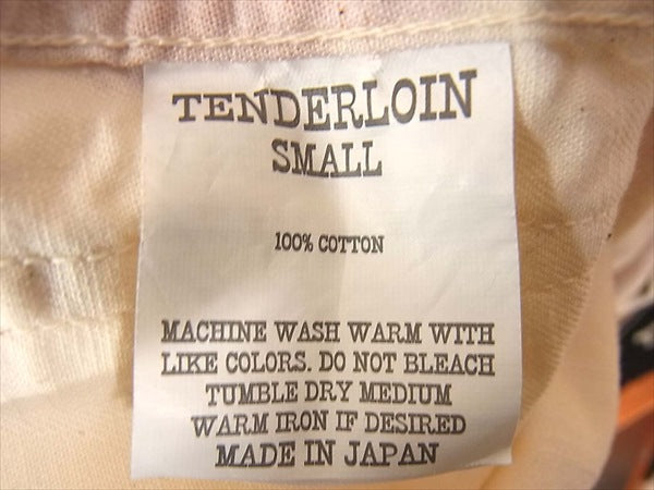 TENDERLOIN テンダーロイン T-TIGER COVERALL タイガー 切替 カバーオール ジャケット オレンジ系 S【中古】