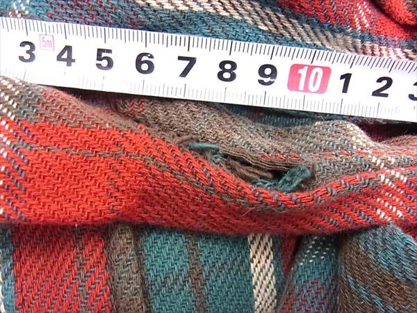 SUGAR CANE シュガーケーン SC24706 チェック ヘビー ネル シャツ 長袖シャツ マルチカラー系 マルチカラー系 14~14.5【中古】