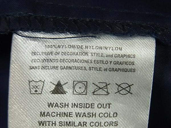 Supreme シュプリーム × New York Yankees ヤンキース 15SS Satin Hooded Coaches Jacket コーチジャケット ジャケット ネイビー系 M 【中古】 ネイビー系 M【中古】