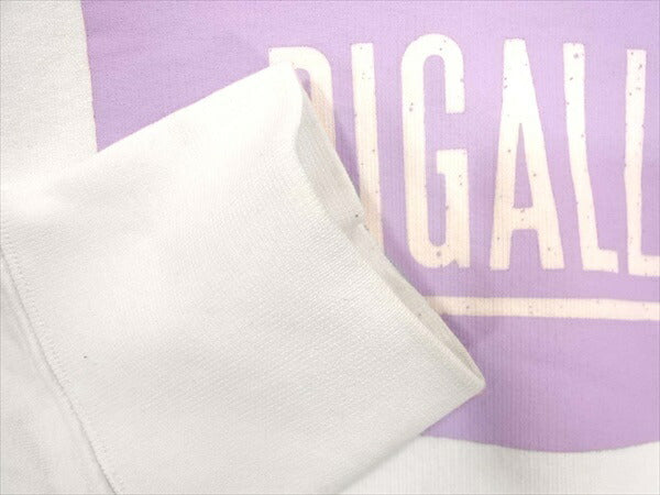 PIGALLE ピガール ロゴ スウェット コットン プリント 長袖 ロングスリーブ カットソー ホワイト系 S【中古】