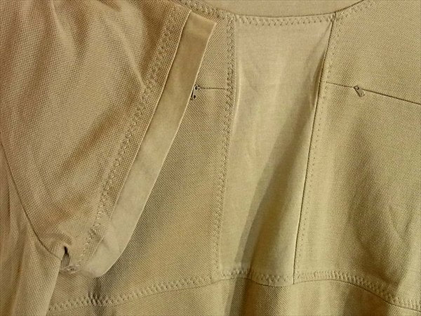 シークレットクローゼット 1-03-02-2014 鹿の子切替 レイヤード 半袖 レディース Tシャツ ベージュ系 ベージュ系 1【中古】