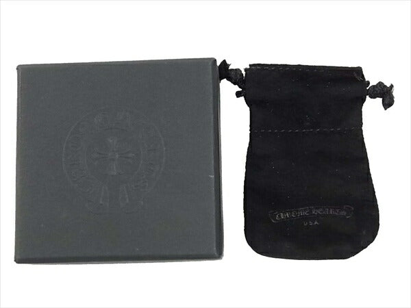 CHROME HEARTS クロムハーツ(原本有) 国内正規店原本付属 22K HOOP CH PLS CH プラス フープ ゴールド ピアス ゴールド系【美品】【中古】