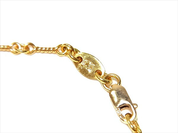 CHROME HEARTS クロムハーツ(原本無) 22K NECKCHAIN T16 ツイストチェーン 16inch ゴールド ネックレス ゴールド系【中古】