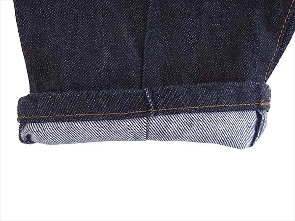 Mr.GENTLEMAN ミスタージェントルマン MG14F-TR12 センタープレス リジッド デニム パンツ インディゴブルー系 インディゴブルー系 M【中古】