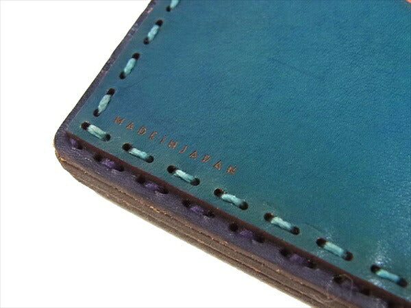 ojaga design オジャガデザイン レザートラッカーロングウォレット 長財布 パープル 財布 パープル系 表記無し【極上美品】【中古】