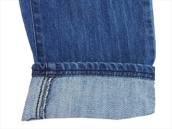 ツータックテーパードデニム レディース デニムパンツ インディゴブルー系 インディゴブルー系 M【極上美品】【中古】
