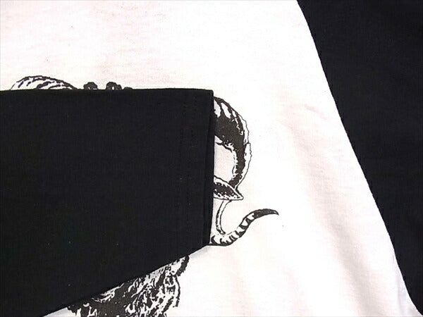 TENDERLOIN テンダーロイン T-RAGLAN 3/4 BLS BLACK SHEEP ブラック シープ プリント ラグラン Tシャツ 白系 白系 M【中古】