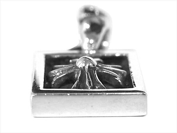 CHROME HEARTS クロムハーツ(原本無) 極美品 フレームド CH プラス チャーム ペンダントトップ シルバー【美品】【中古】