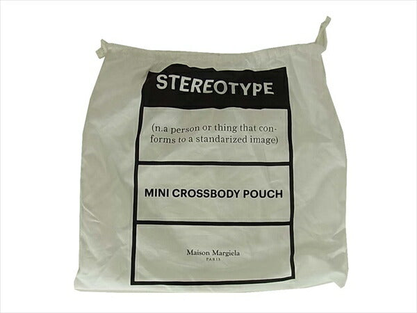 MAISON MARGIELA メゾンマルジェラ 20SS S55WB0014PR253T8013 クロス ボディ バッグ ウェストポーチ ネイビー系 表記無し【新古品】【未使用】【中古】