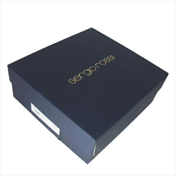 Sergio Rossi セルジオロッシ A77350 Scarpe Donna Sandal レディース ヒール シルバー 36 1/2【中古】