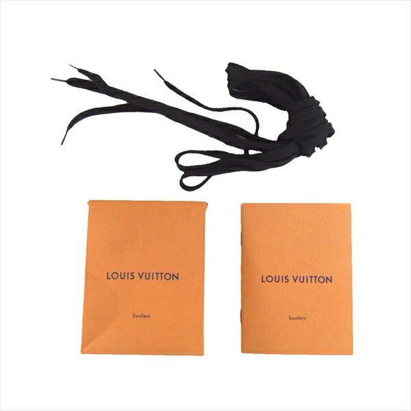 LOUIS VUITTON ルイ・ヴィトン MS1127 タトゥー・ライン レースアップ ハイカットスニーカー レインボー ブラック系 6 1/2【極上美品】【中古】