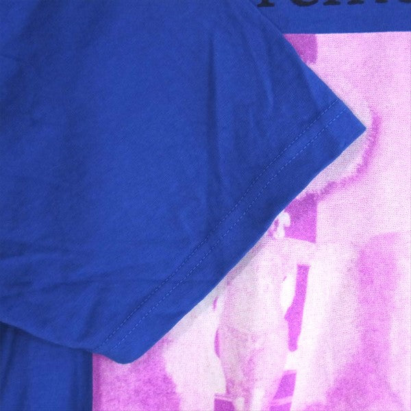 Supreme シュプリーム 17AW Fuck With Your Head Tee フロント プリント メンズ 青 M【中古】