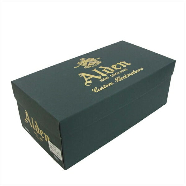 ALDEN オールデン 56201 未使用 キャップトゥ ダービー モデファイドラスト コードバン シューズ ダークブラウン系 9.5D【極上美品】【中古】