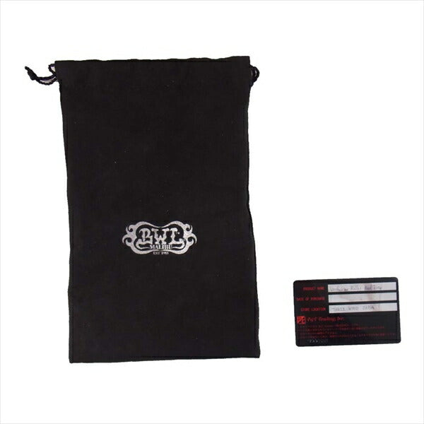 BILL WALL LEATHER ビルウォールレザー BWL ギャラ付き North Star Wallet ノース スター レザー ウォレット 長財布 財布 黒系【中古】