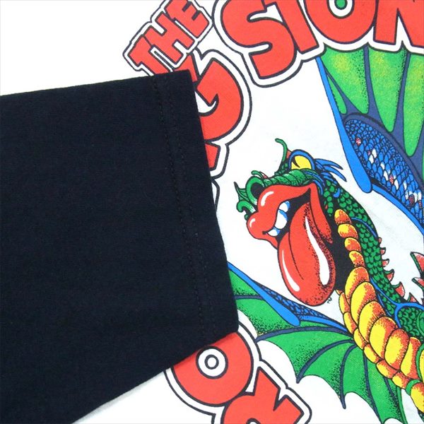 アンビル THE ROLLING STONES ローリングストーンズ ラグランTシャツ ラグラン Tシャツ ホワイト系 ホワイト系 S【中古】