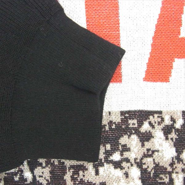 エーフォーラブ カリ ソーンヒル デウィット CALI THORNHILL DEWITT エンターテインメント ニット スウェット 白系 白系 M【新古品】【未使用】【中古】