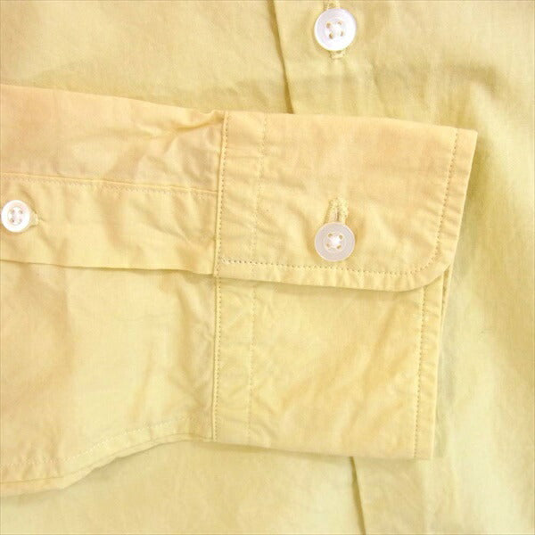 ROTTWEILER ロットワイラー COLOR LEGULAR SHIRTS レギュラー 長袖シャツ イエロー系 イエロー系 S【新古品】【未使用】【中古】